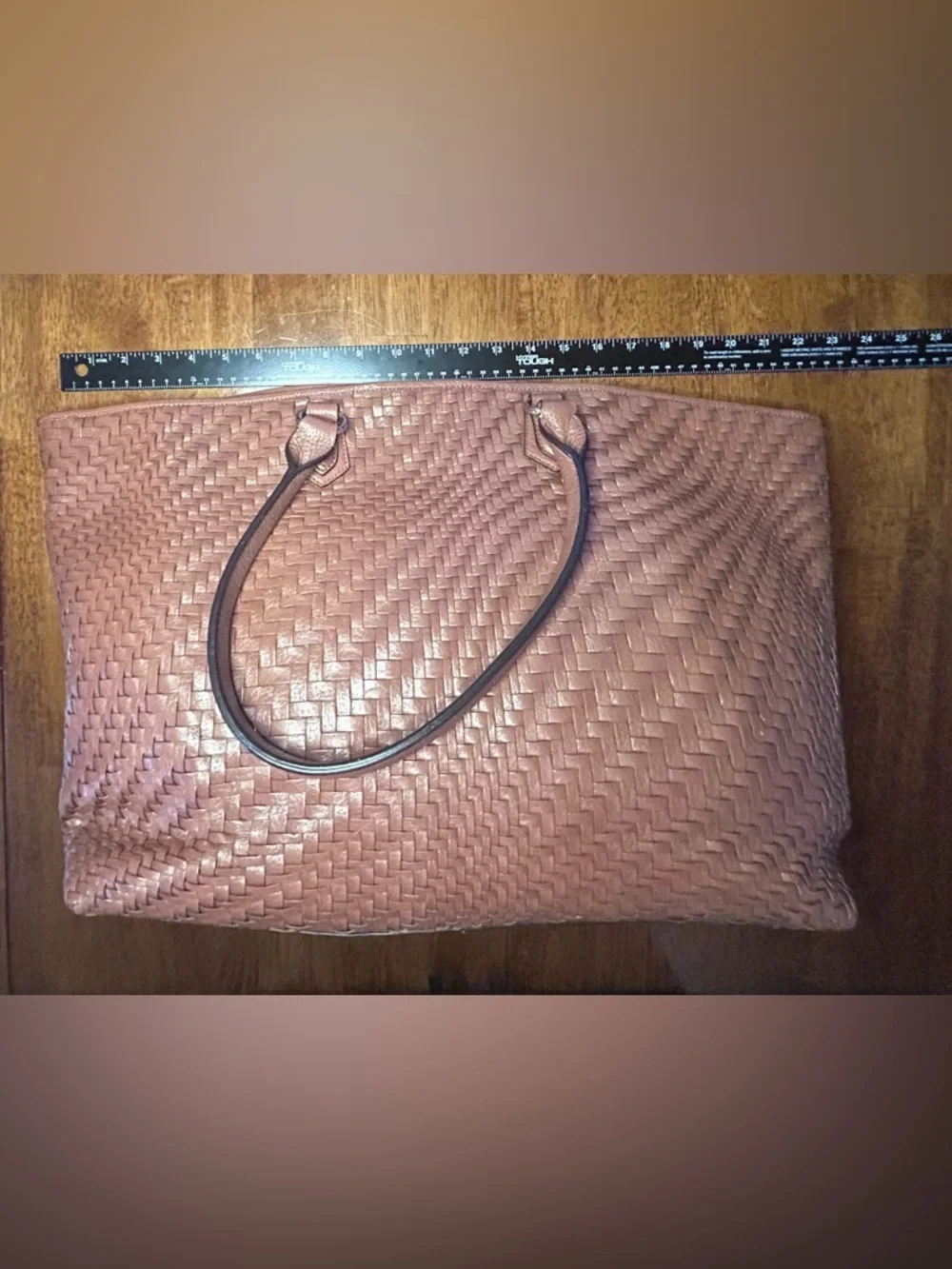 Cole Haan Woven Leather Bag - Picture 3 of 8
